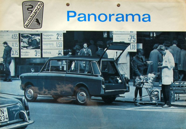 Autobianchi Panorama Modelprogram 1967 Carbrochure (2733)